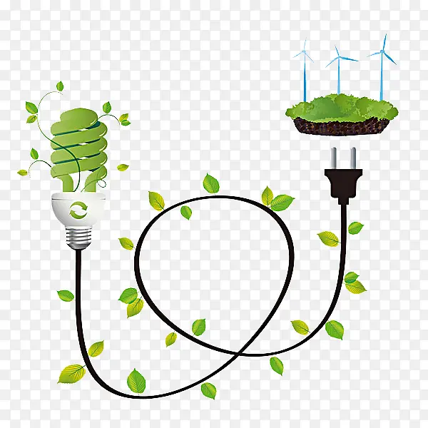绿色发电装置示意图