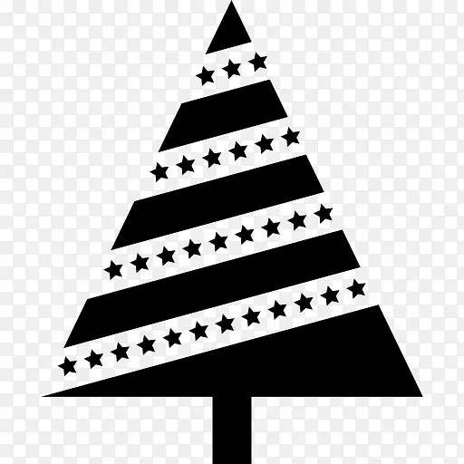 圣诞树的星星图标