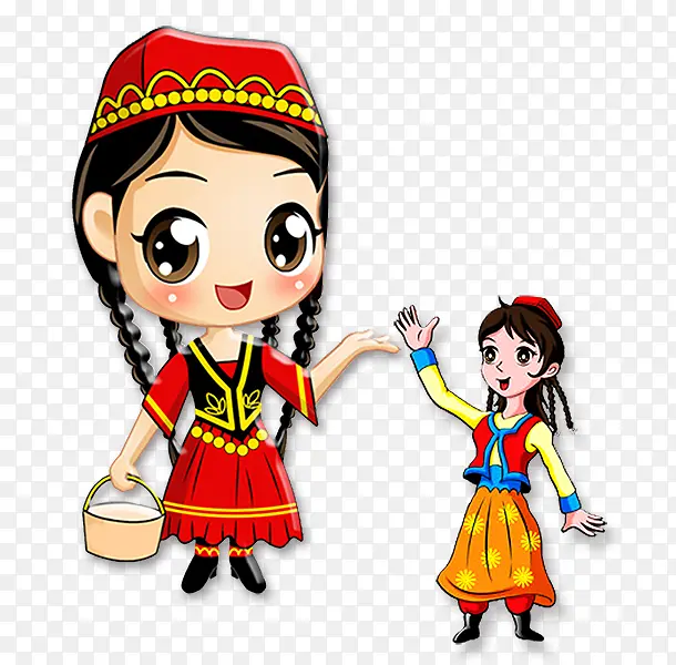 少数民族女孩