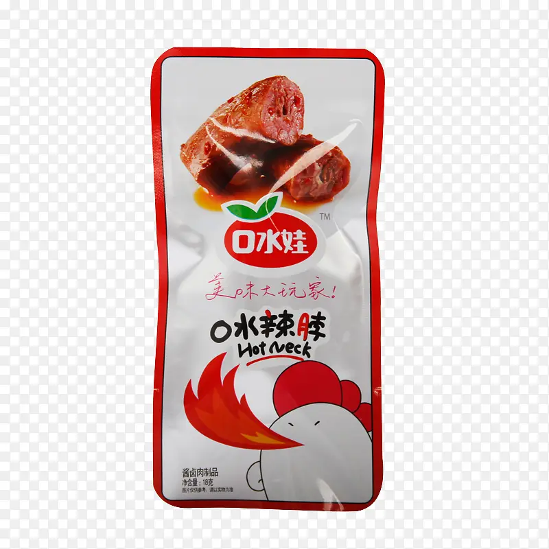 口水娃香辣鸭脖