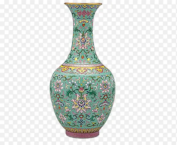 古董青花瓷花瓶