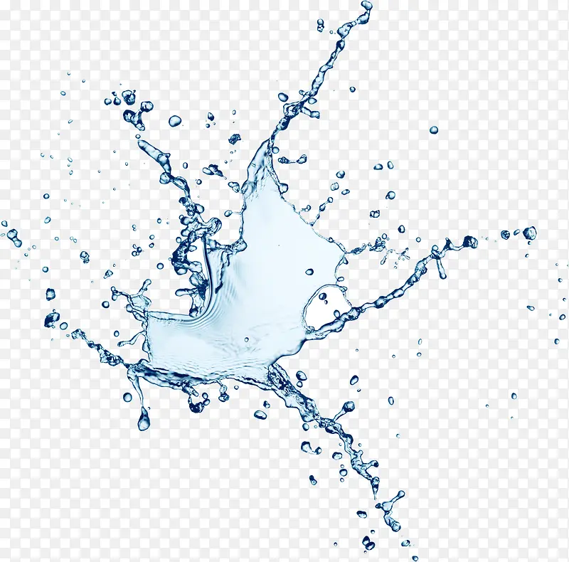 水花飞溅