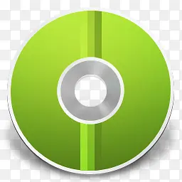 绿色cd光盘