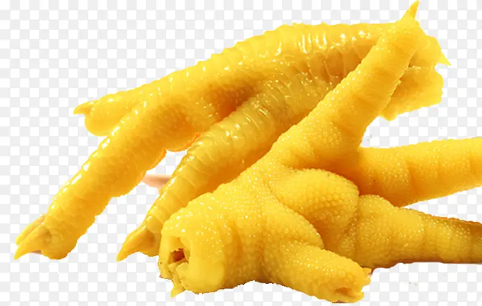 黄色卤鸡爪