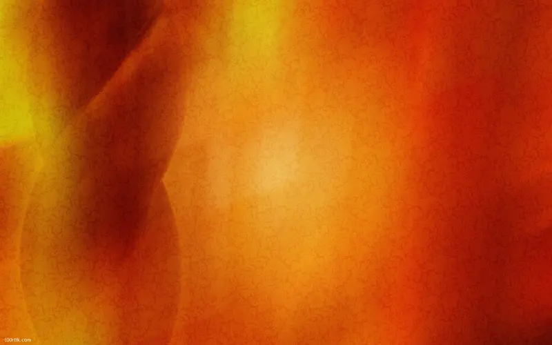 橙色环境渲染效果火光火苗