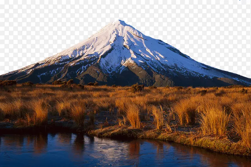旅游景区新西兰塔拉纳基山