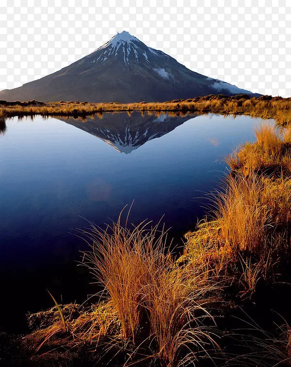 著名景点新西兰塔拉纳基山