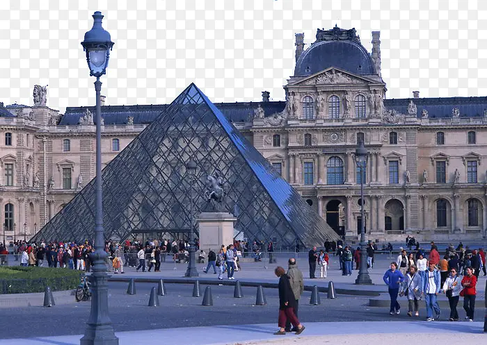 法国建筑卢浮宫二