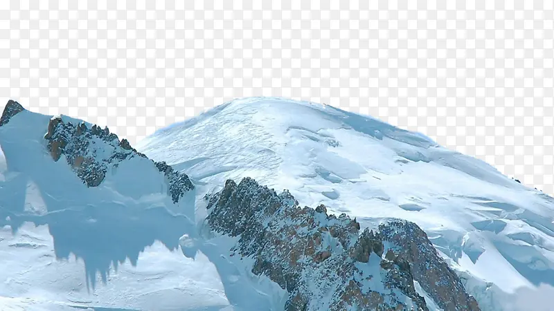 阿尔卑斯山勃朗峰雪山十三