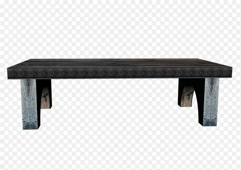 木制长桌
