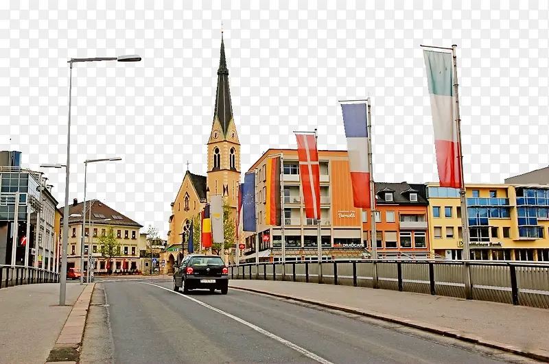 奥地利小镇风景图片