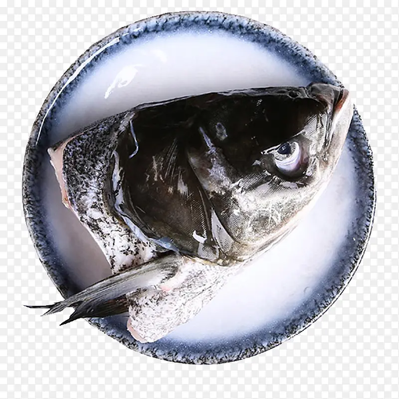 白鲢鱼头食材免下载