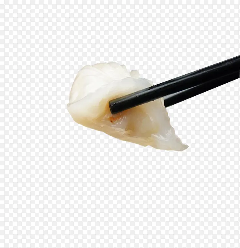 实物水晶虾饺筷子