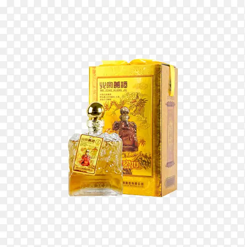 中式风黄酒瓶子