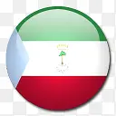 赤道几内亚国旗国圆形世界旗