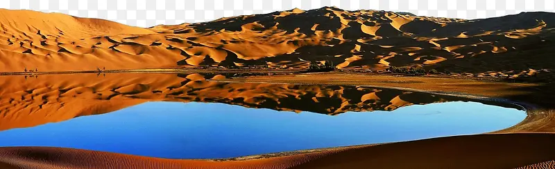 著名巴丹吉林沙漠景区