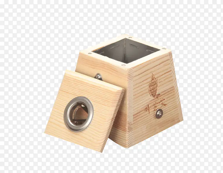 艾灸单孔木盒