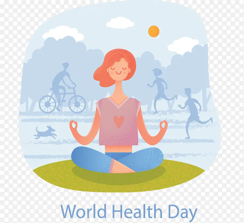 世界卫生健康日瑜伽