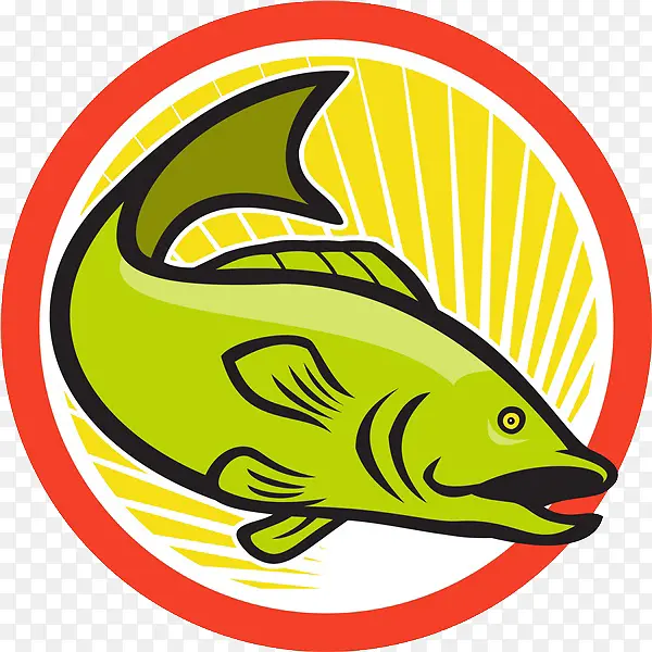 鲜鱼图标设计