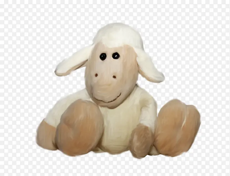 毛绒玩具小羊