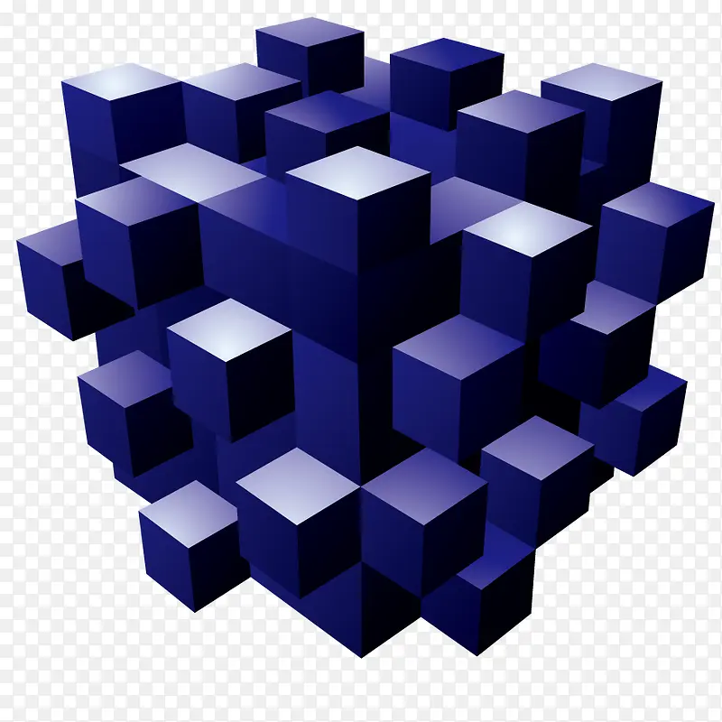 矢量科技几何物体