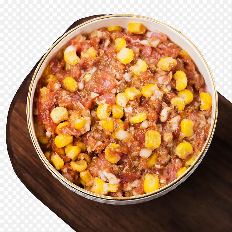 新鲜玉米猪肉