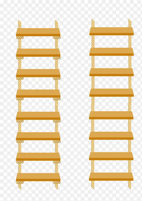 木板制梯子
