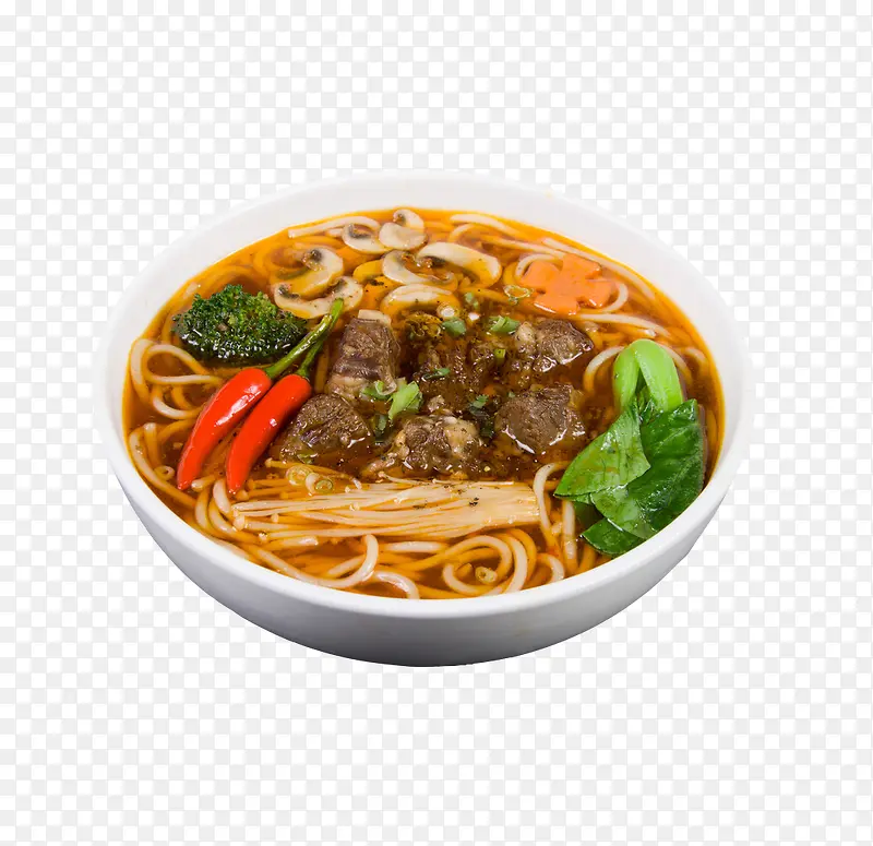 实物麻辣米线