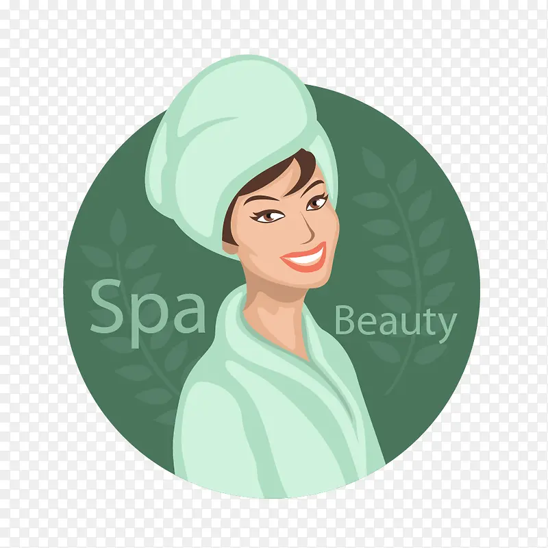 女性spa护肤养生