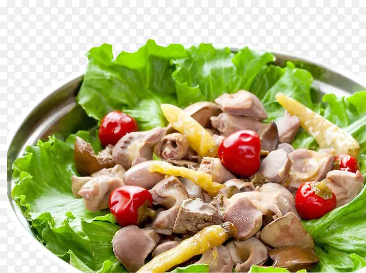 干锅鸡杂