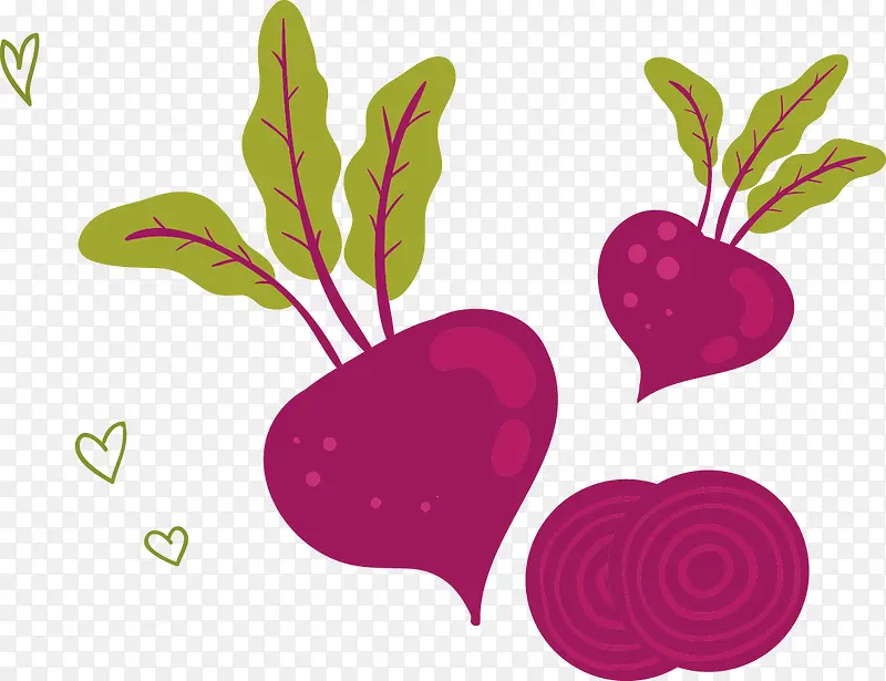 卡通手绘蔬菜