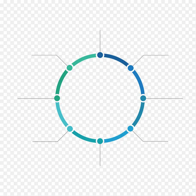 蓝色圆环科技分析