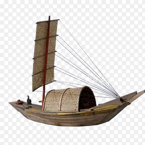 竹篾制造的船只