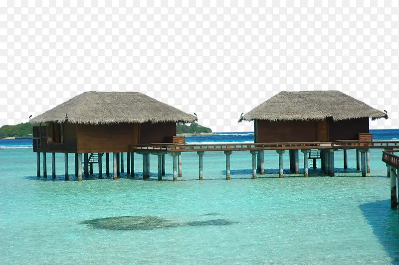 马尔代夫满月岛水屋