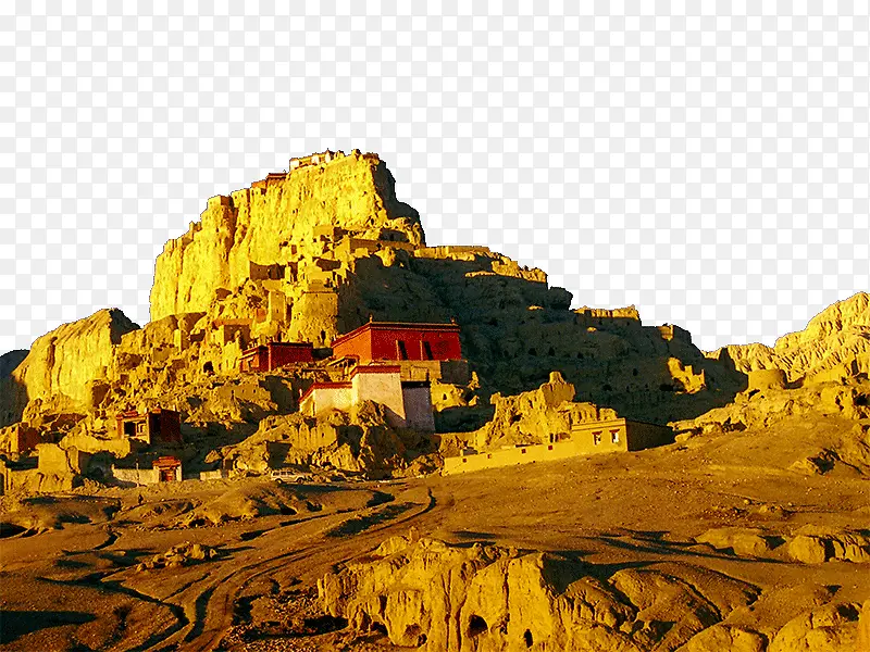 旅游景区西藏古格王朝遗址