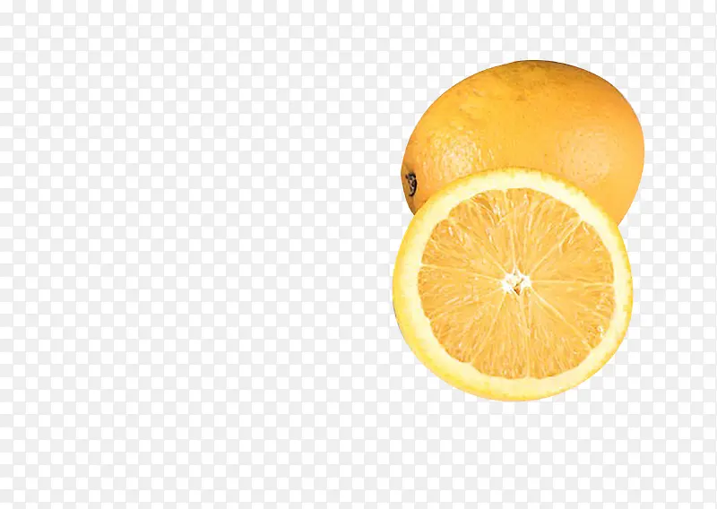 橙子切面健康食品
