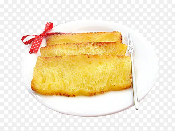 黄金糕糕点食物烘焙