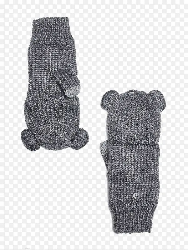 DIY针织毛线棉手套