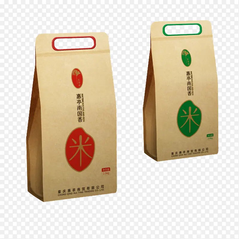 牛皮纸米包装