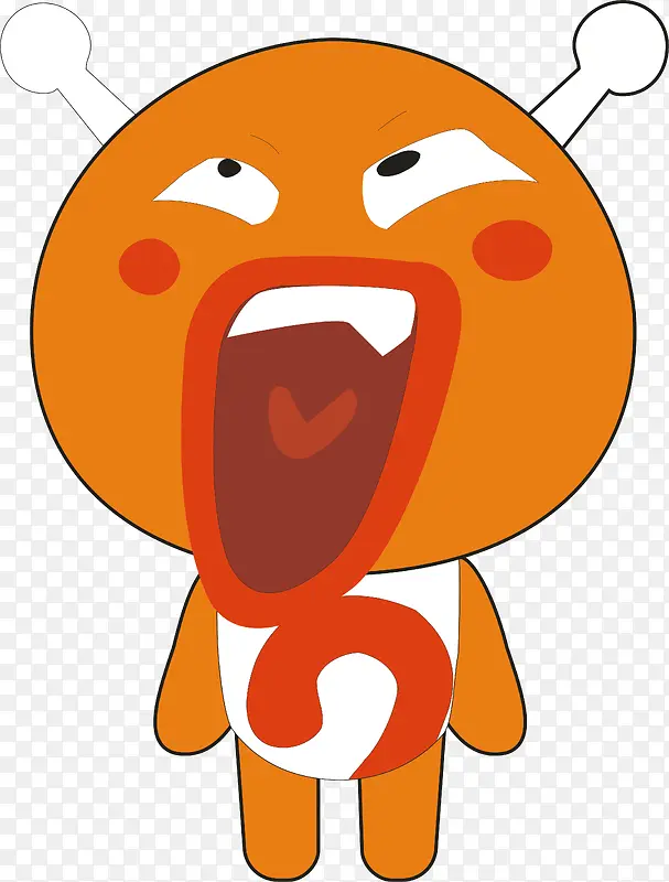 惊吓脸型