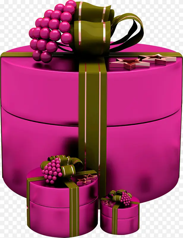 紫色礼品盒