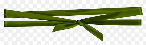 绿色礼品盒装饰带