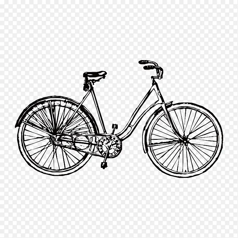 古代车 自行车