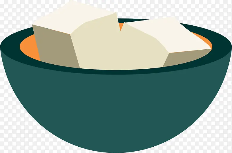 一碗白豆腐素材图
