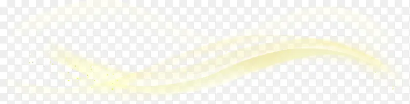 手绘黄色线条光效