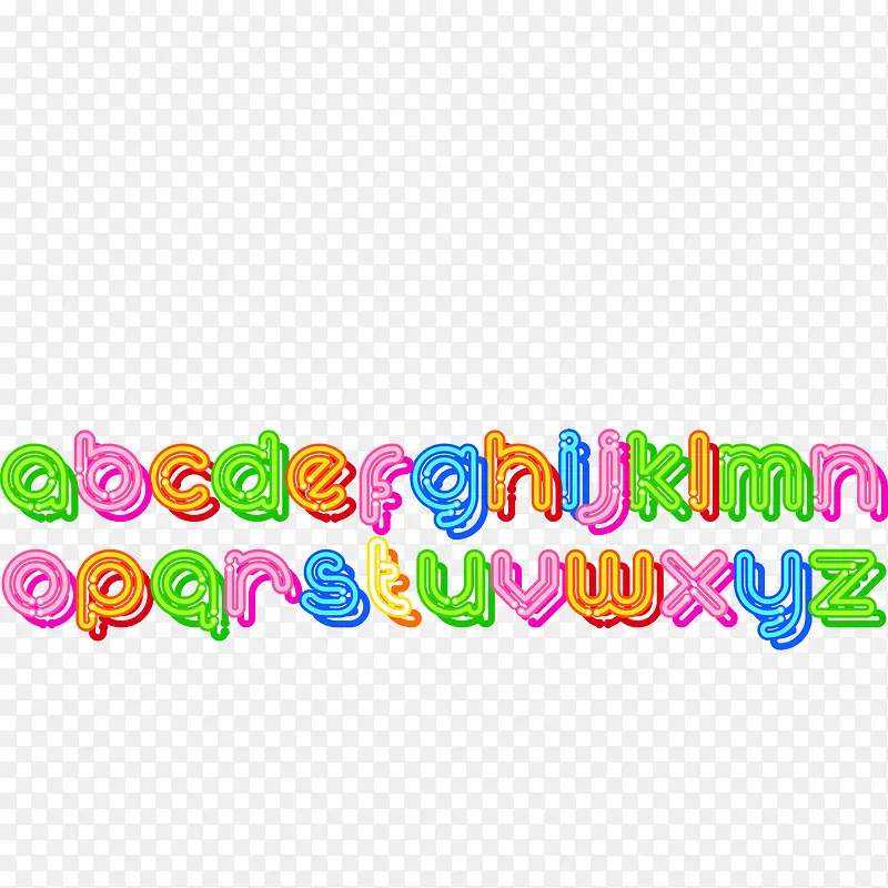 二十六个字母字体设计