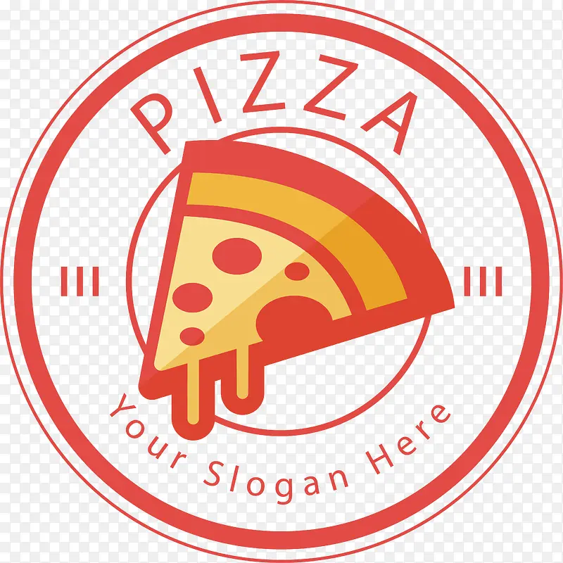 精美披萨标志设计
