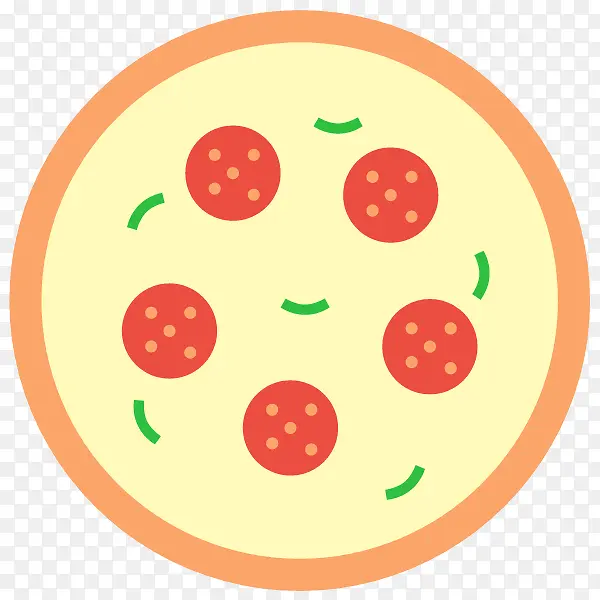 圆形披萨