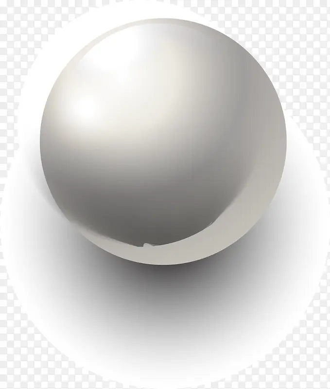 小清新灰色圆球