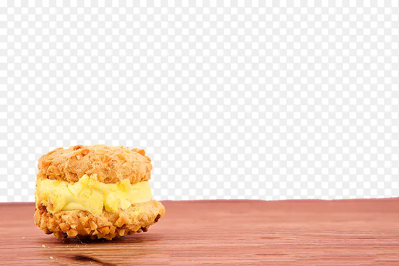 黄色夹心饼干